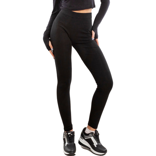 toocool leggings aderenti pantaloni donna cotone elasticizzato sportivi fitness palestra toocool x2945ab