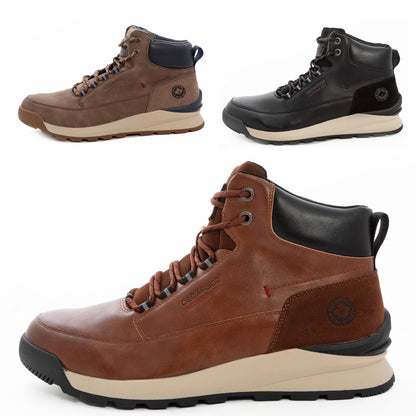 toocool stivaletti uomo stile trekking scarponcini stringati casual tempo libero comfort design antiscivolo toocool y180 kaki 41