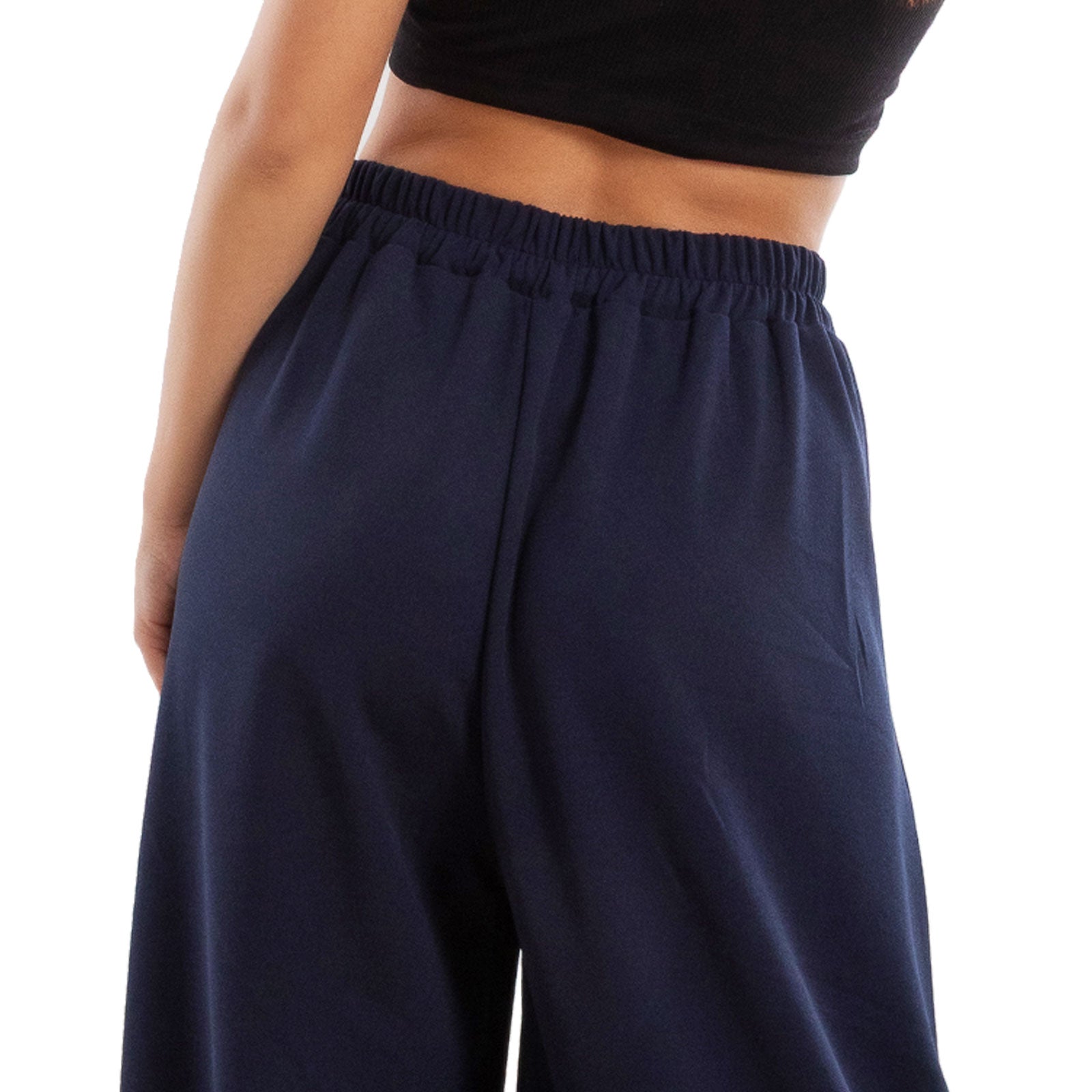 toocool pantaloni donna palazzo pinces eleganti ampi larghi con tasche toocool ms 6934 nero sl