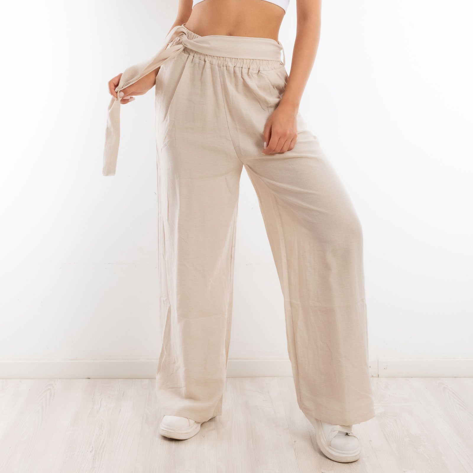 toocool pantaloni palazzo donna leggeri estivi freschi comodi cintura toocool yv260 nero sm