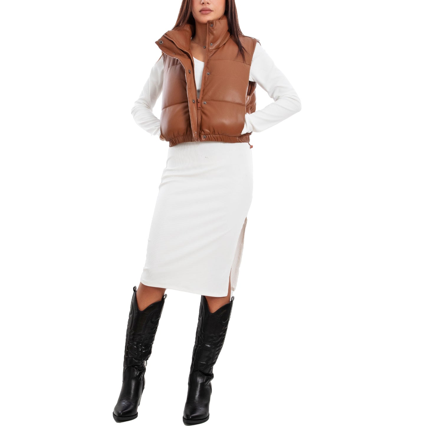 immagine-10-toocool-piumino-crop-smanicato-gilet-imbottito-vi-23212