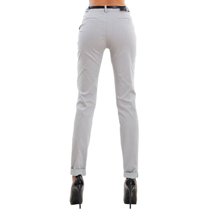 toocool pantaloni donna classici eleganti as 28251