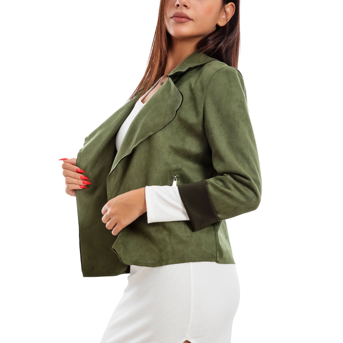 immagine-11-toocool-giacca-donna-scamosciata-blazer-coprispalle-vb-5560