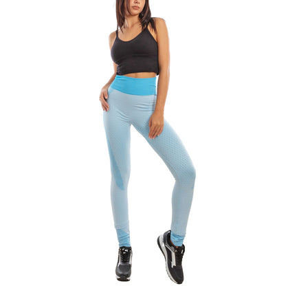 toocool leggings sportivi donna pantaloni palestra fitness f626