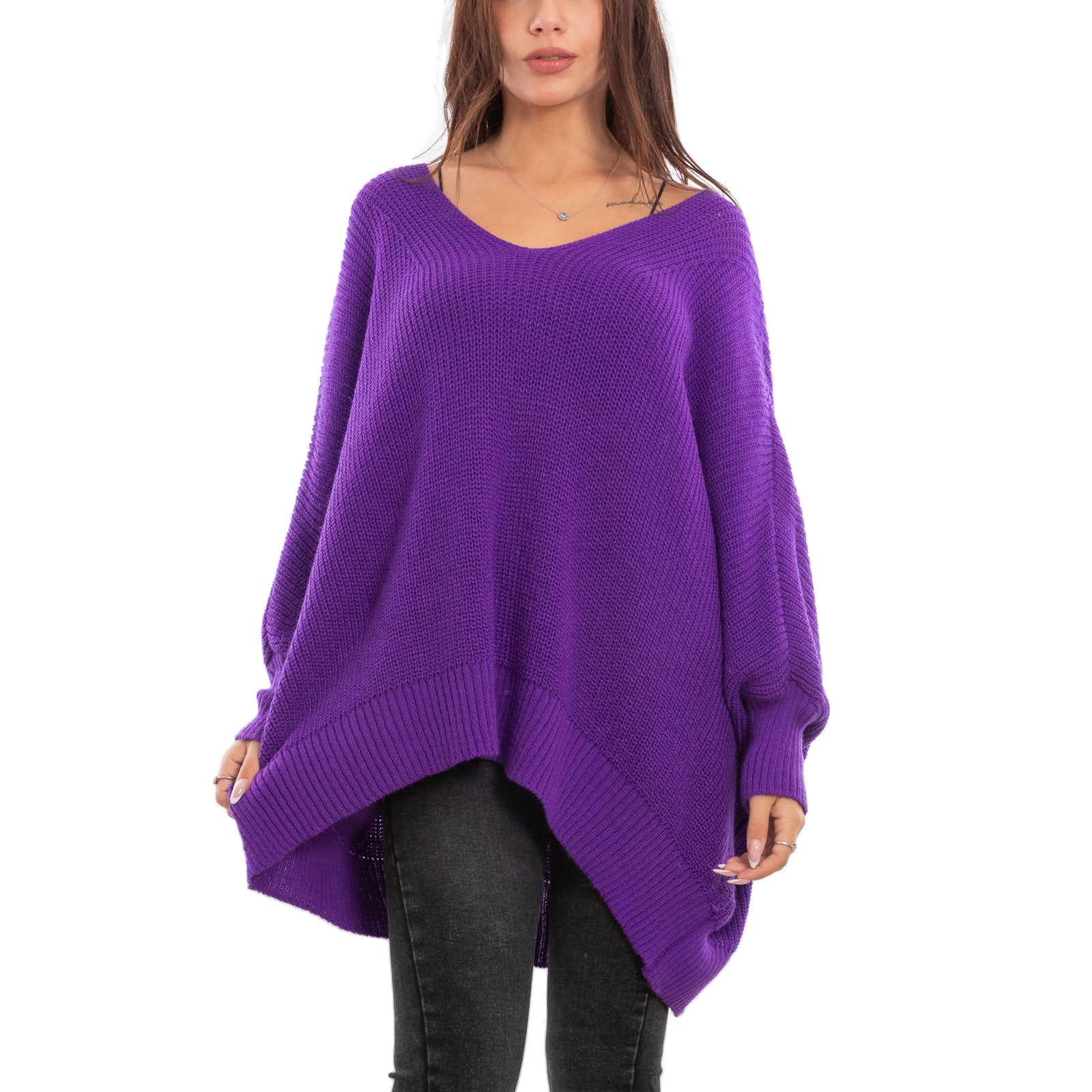 immagine-11-toocool-maglione-pullover-scollo-v-oversize-ms-2146