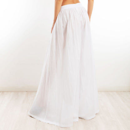 toocool pantaloni leggeri donna estivi cotone larghi ampi ms 95188