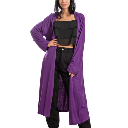 immagine-11-toocool-spolverino-donna-cardigan-lungo-cappotto-tricot-vb-2916