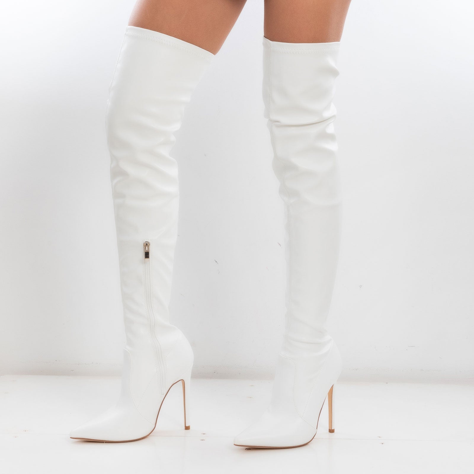 toocool stivali alti donna cuissardes alti sopra ginocchio pelle sintetica toocool x8247