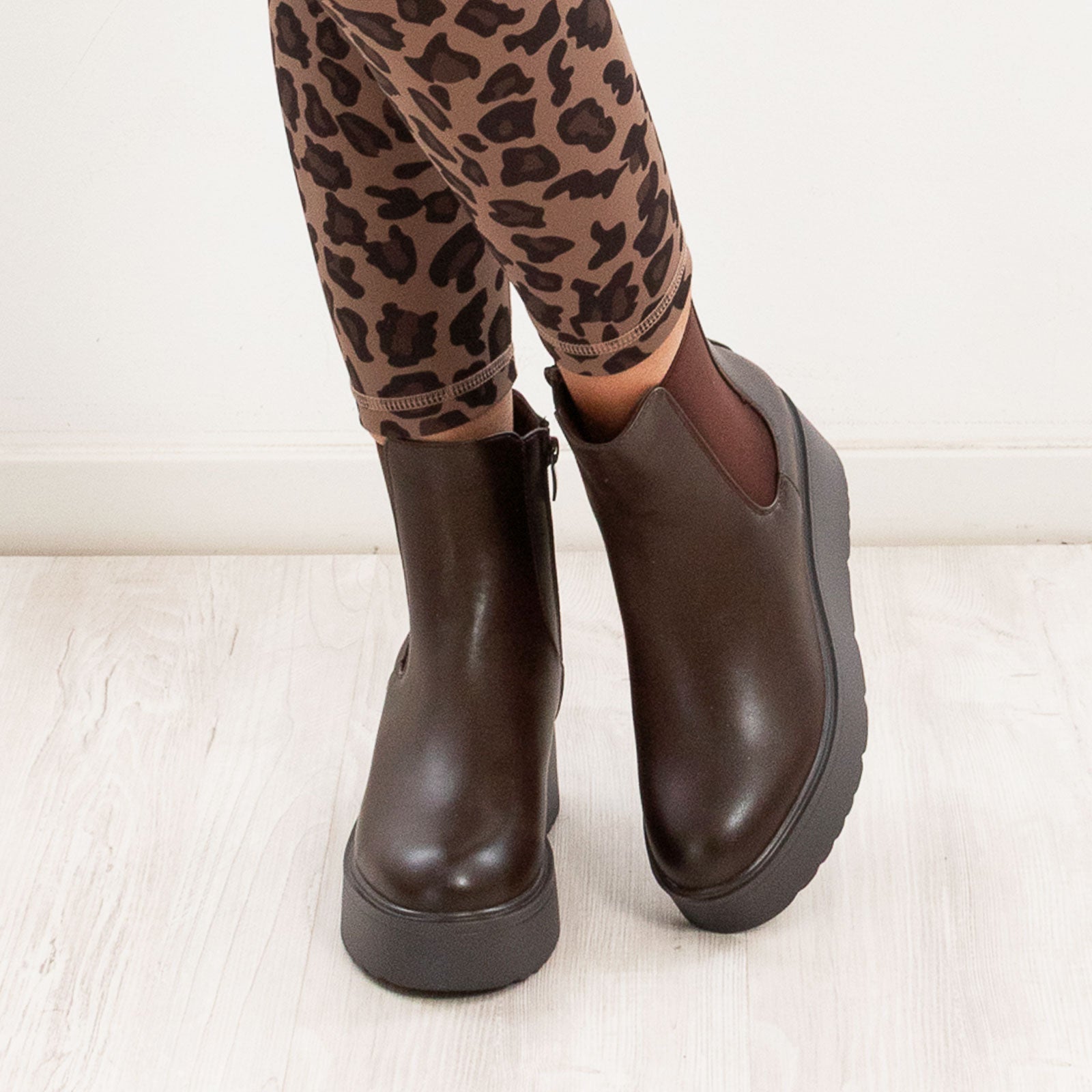 toocool stivali chelsea donna stivaletti alla caviglia elastici slip on zeppa toocool xg110 nero 36