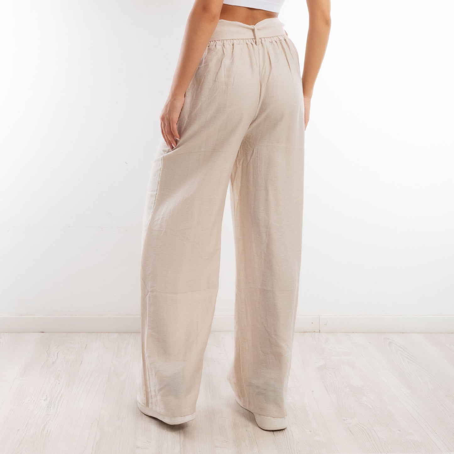 toocool pantaloni palazzo donna leggeri estivi freschi comodi cintura toocool yv260 nero sm