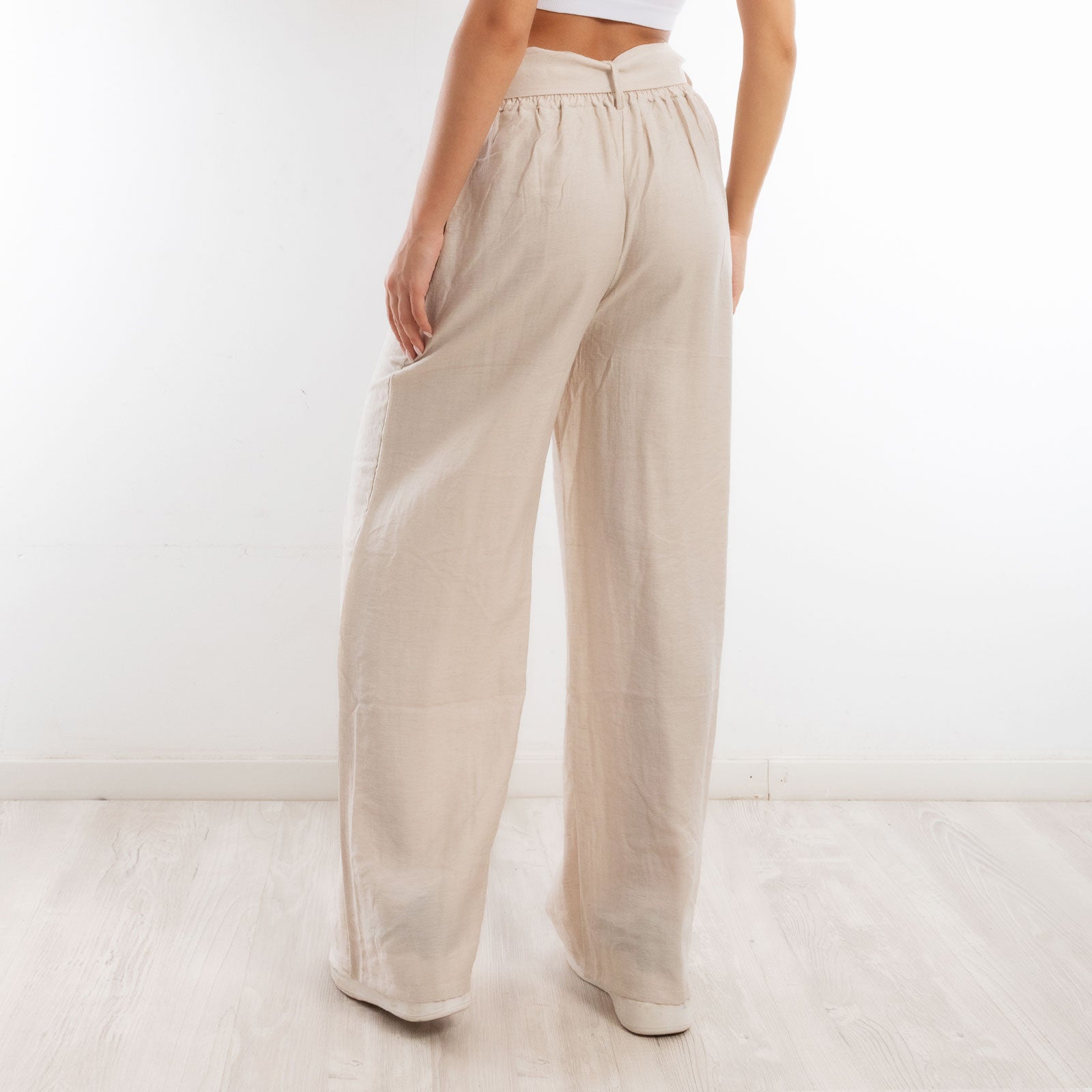 toocool pantaloni palazzo donna leggeri estivi freschi comodi cintura toocool yv260 nero sm
