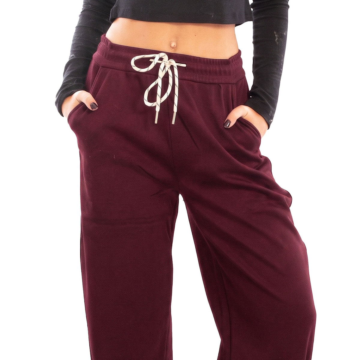toocool pantaloni tuta donna sportivi casual toocool yv3870 nero s