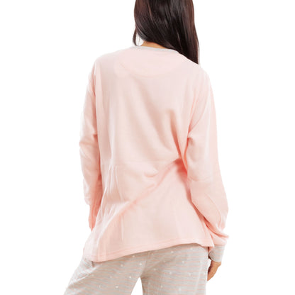 toocool pigiama donna invernale felpato gatti maniche lunghe caldo cotone pantaloni toocool f5678 grigio m