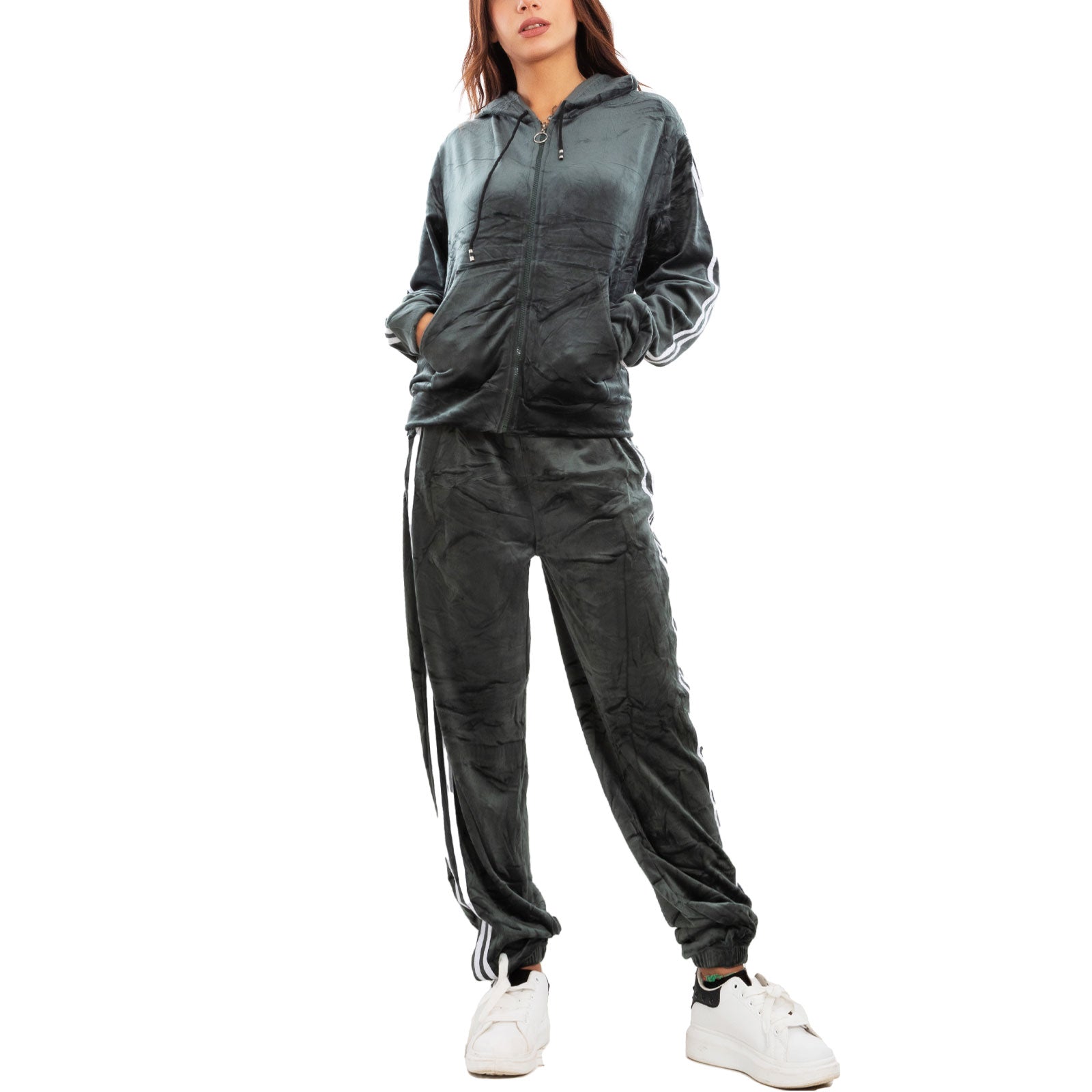 immagine-14-toocool-tuta-sportiva-donna-velour-velluto-ciniglia-cappuccio-be-8502