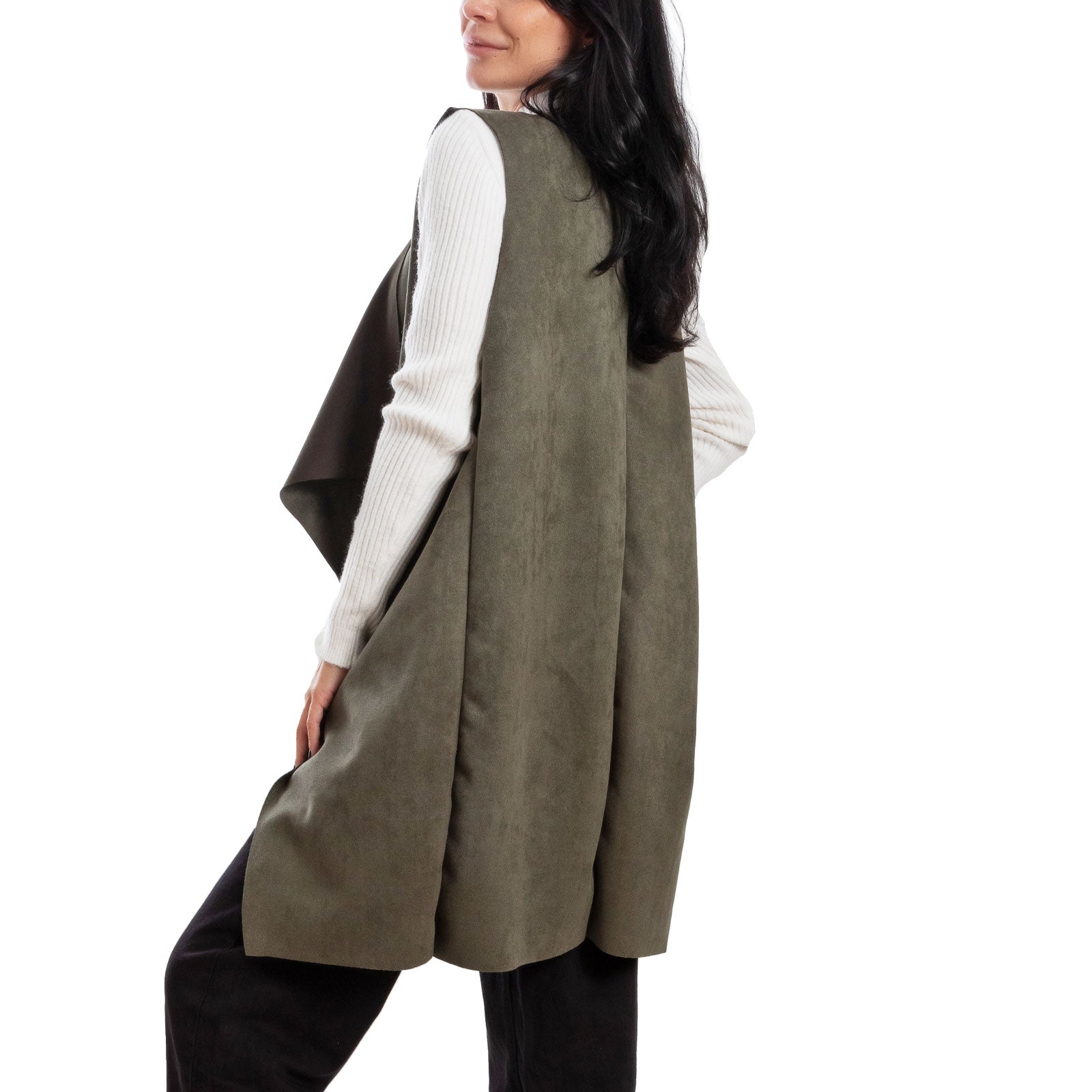 immagine-15-toocool-gilet-lungo-donna-scamosciato-smanicato-vi-3601