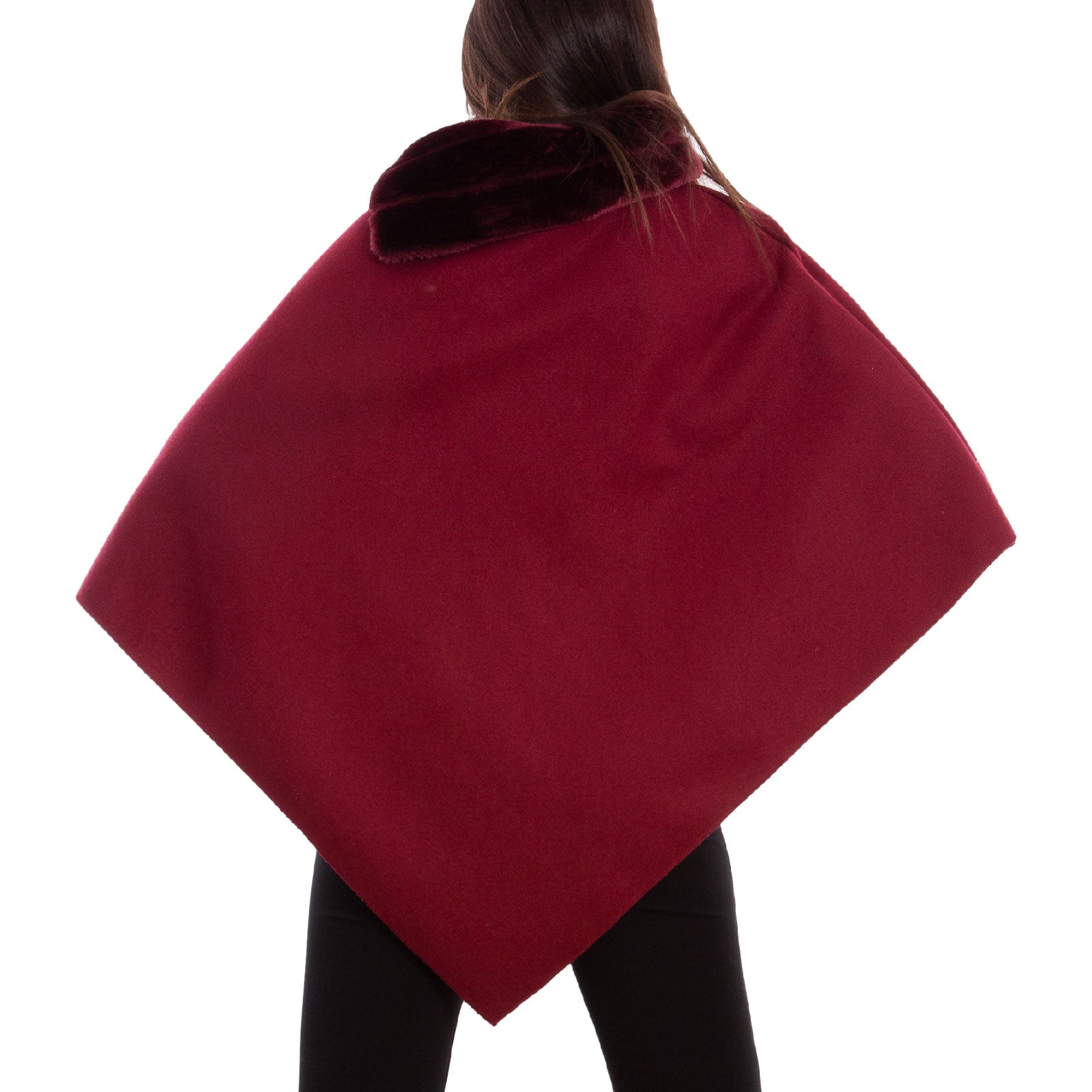 toocool mantella donna poncho panno vb 2991