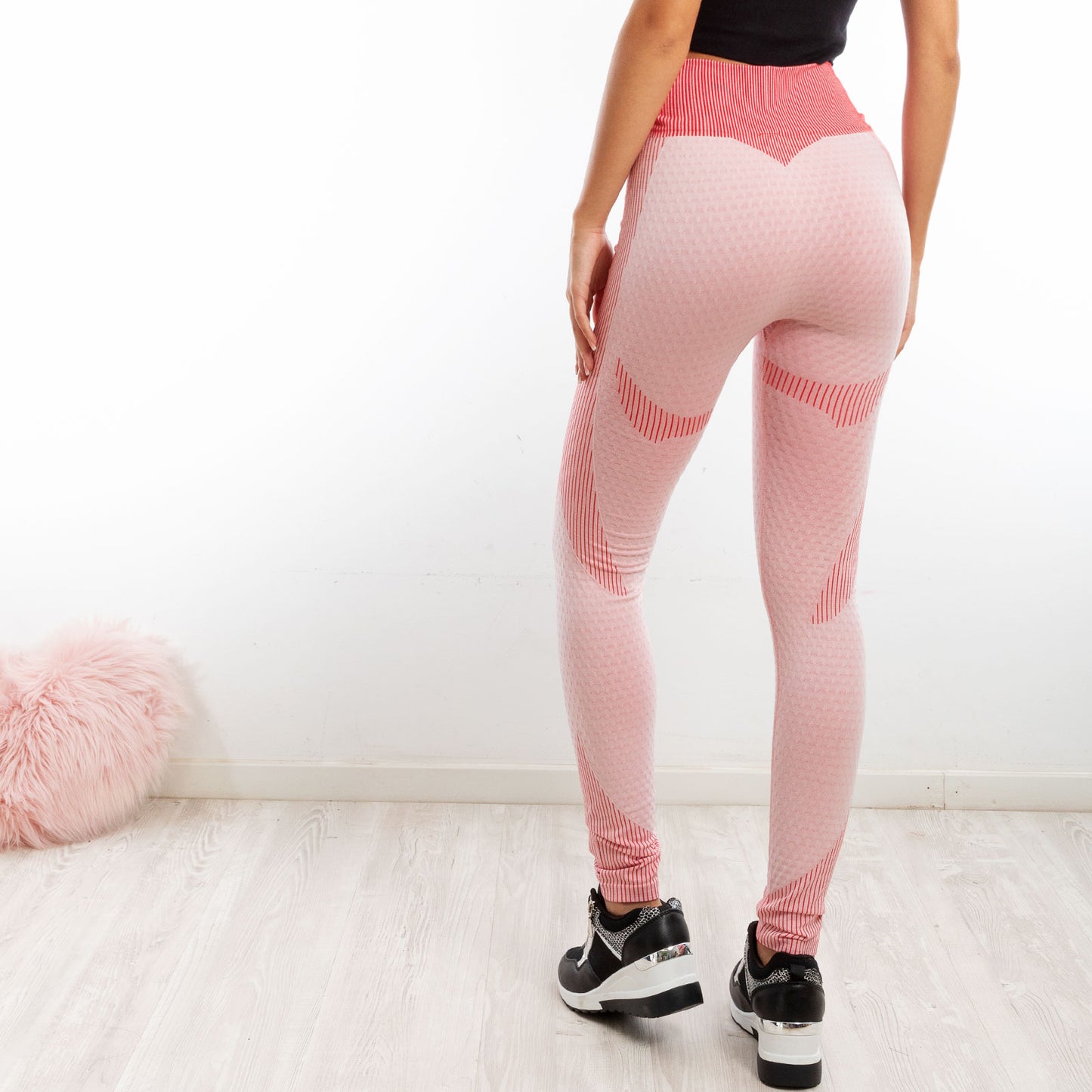 toocool leggings sportivi donna pantaloni palestra fitness f626
