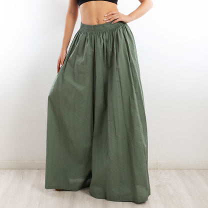 toocool pantaloni leggeri donna estivi cotone larghi ampi ms 95188