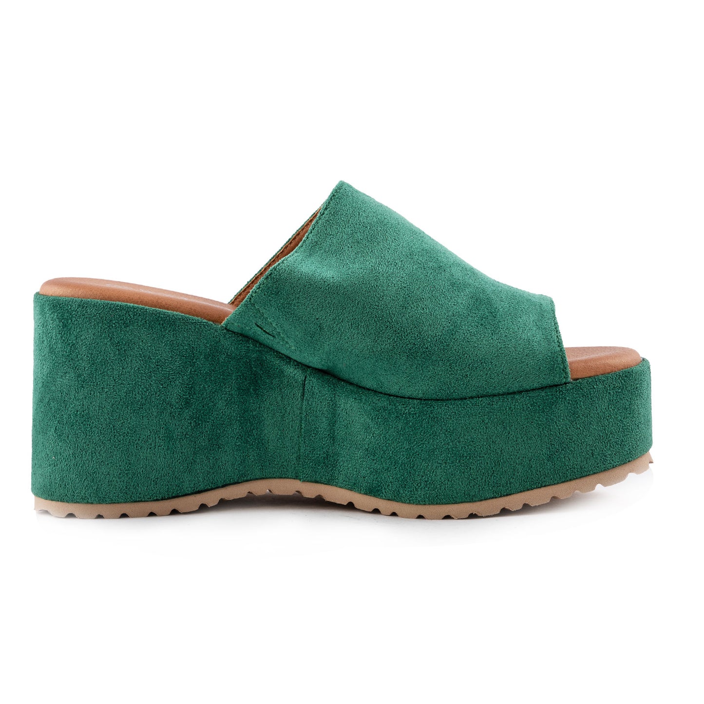 toocool sabot donna sandali scamosciati zeppa flatform hd055 181