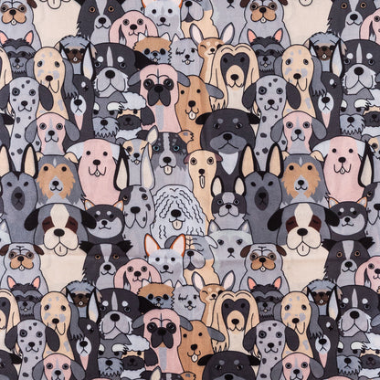 toocool sciarpa stola unisex cani frange foulard scialle invernale scaldacollo toocool wj 8217 nero taglia unica