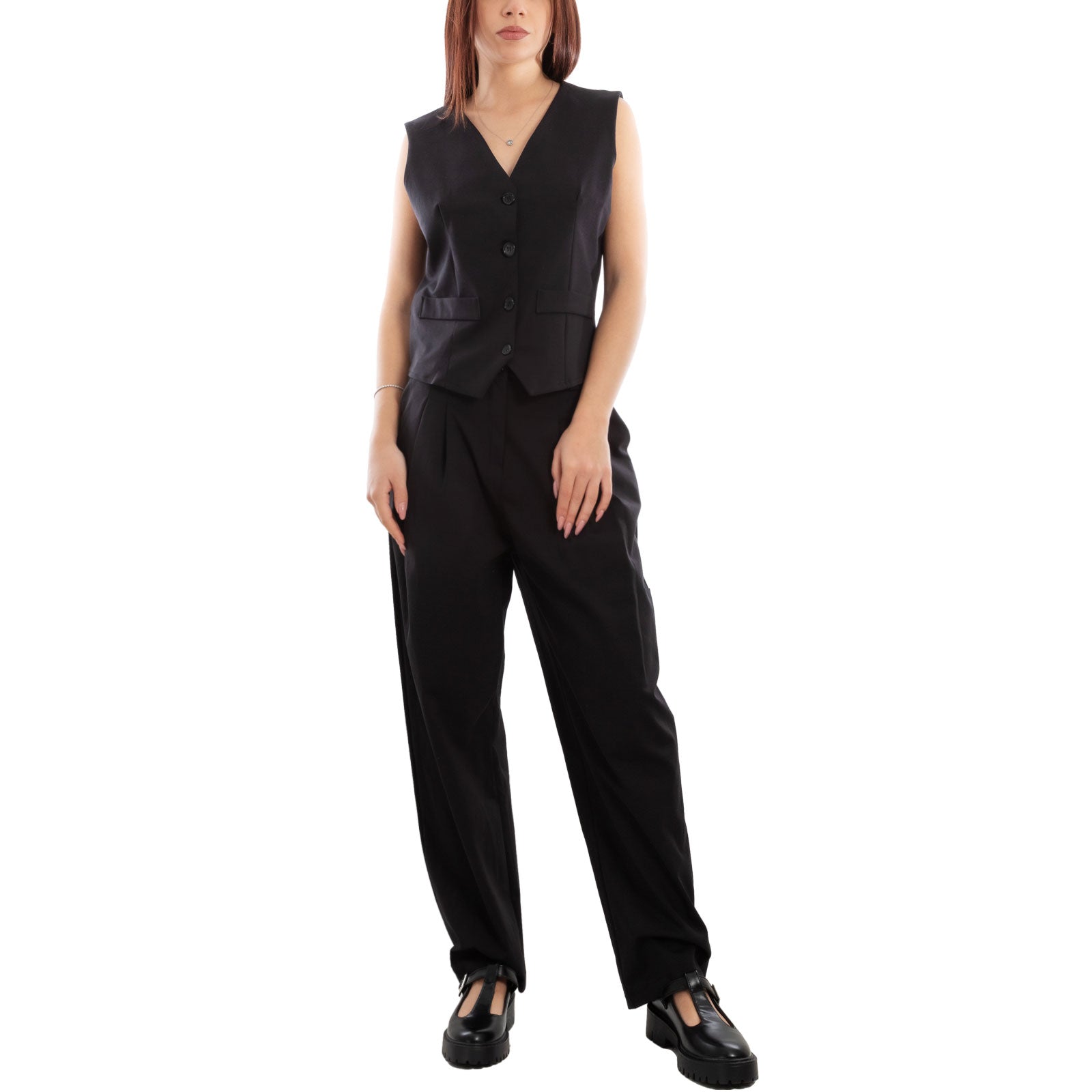 immagine-2-toocool-completo-donna-gilet-senza-maniche-pantaloni-ms-17028