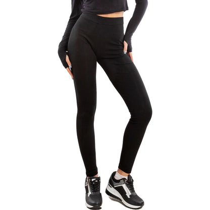 toocool leggings aderenti pantaloni donna cotone elasticizzato sportivi fitness palestra toocool x2945ab