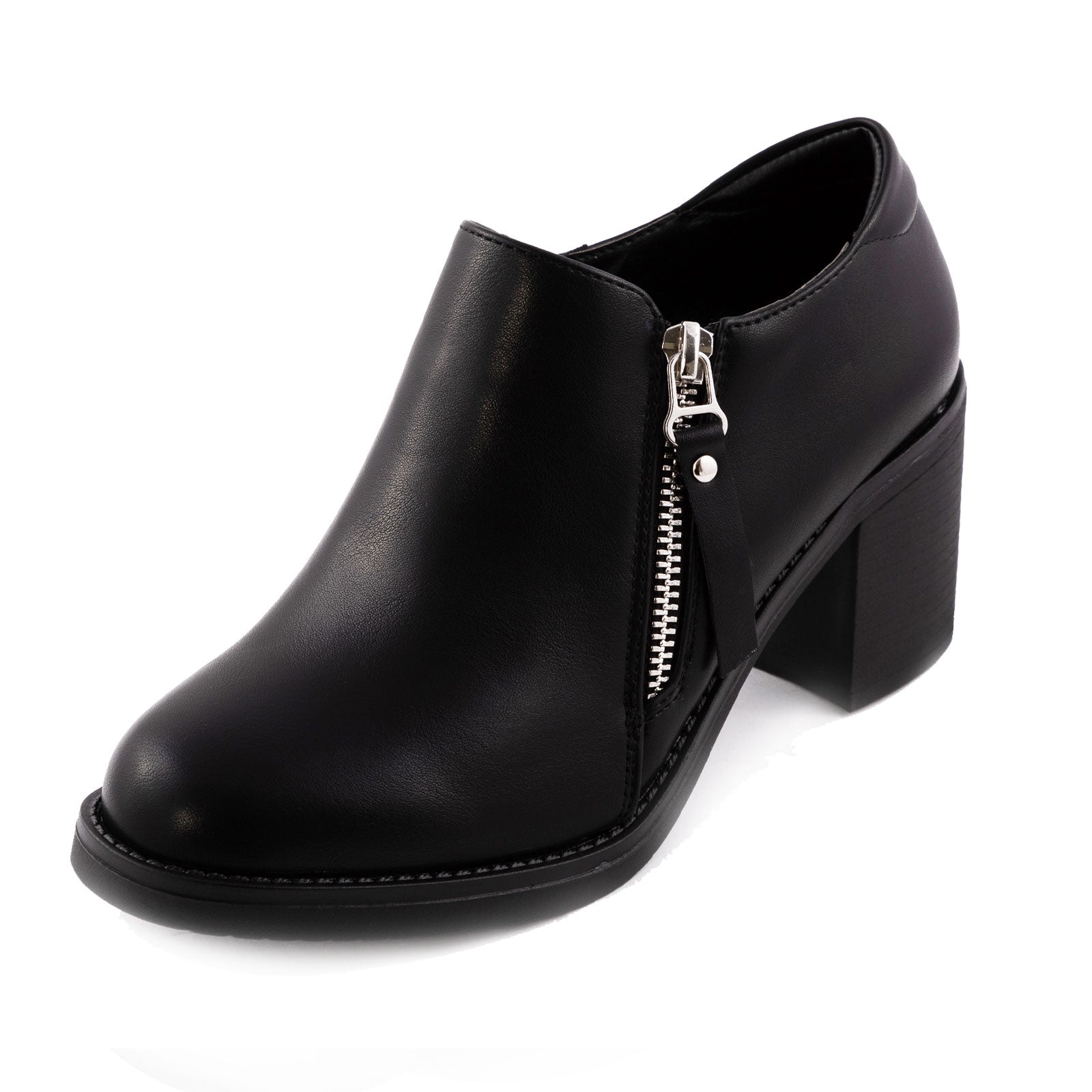 toocool mocassini donna tacco comodo scarpe eleganti 9421