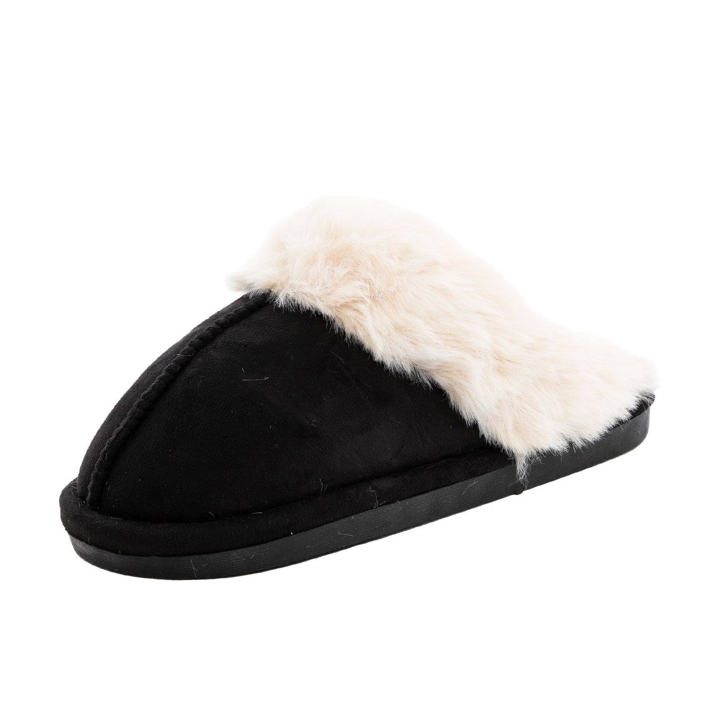 toocool pantofole donna pelose ciabatte da casa peluche comode calde invernali toocool xr 1060 nero 36