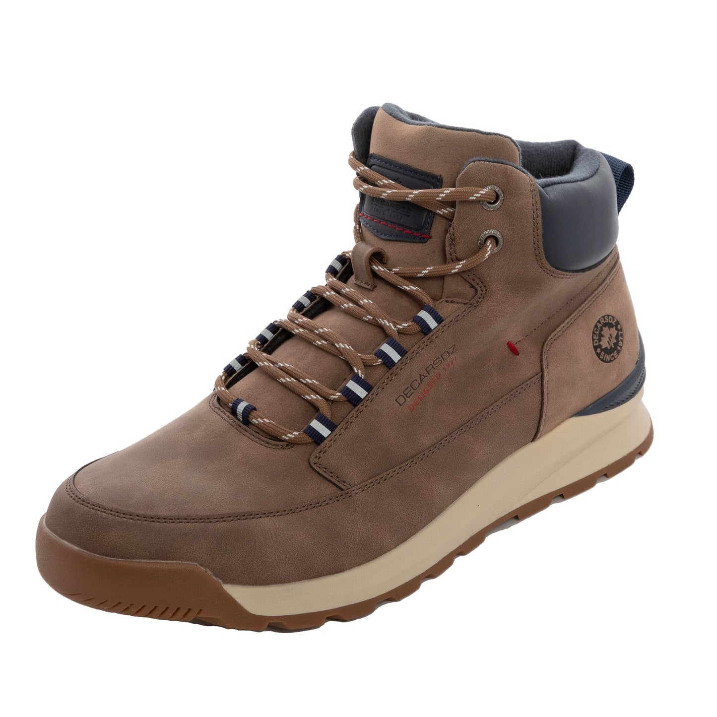 toocool stivaletti uomo stile trekking scarponcini stringati casual tempo libero comfort design antiscivolo toocool y180 kaki 41