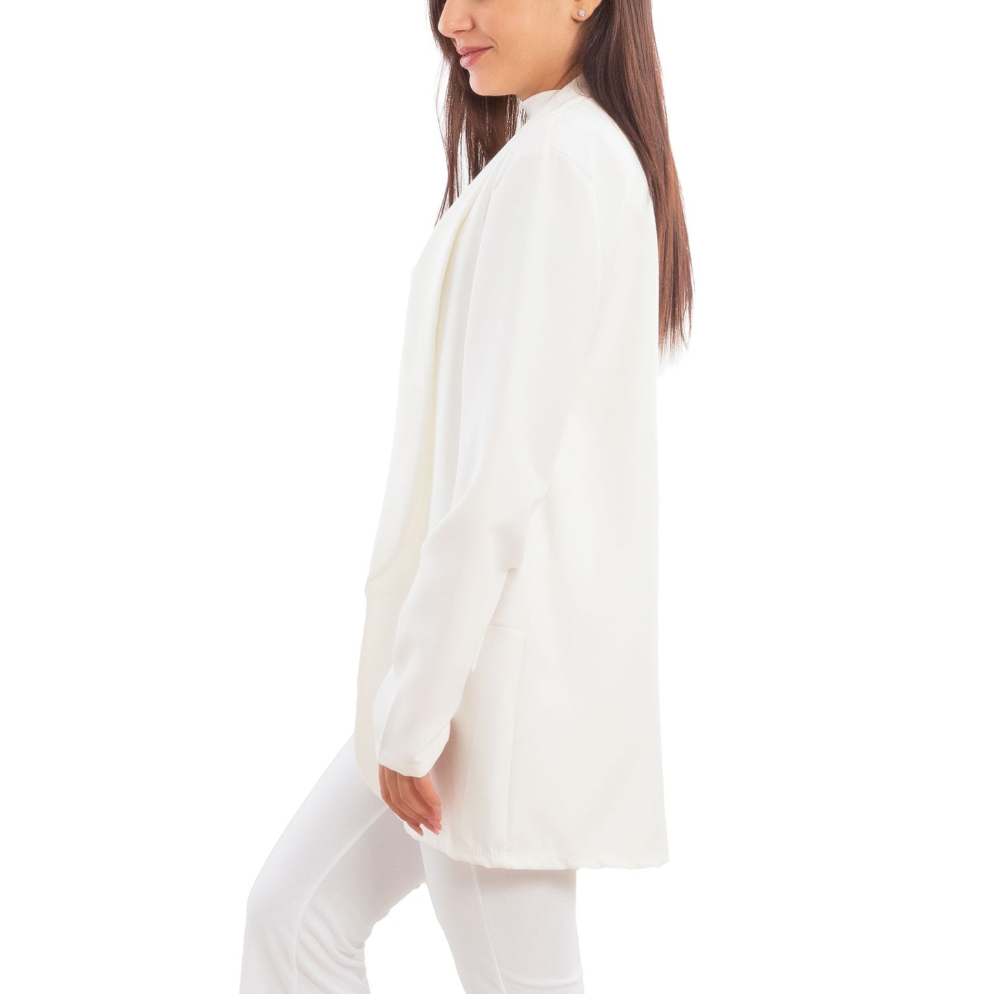 toocool blazer donna elegante sfoderato oversize giacca leggera aperta casual manica lunga toocool vi 7415 nero sl