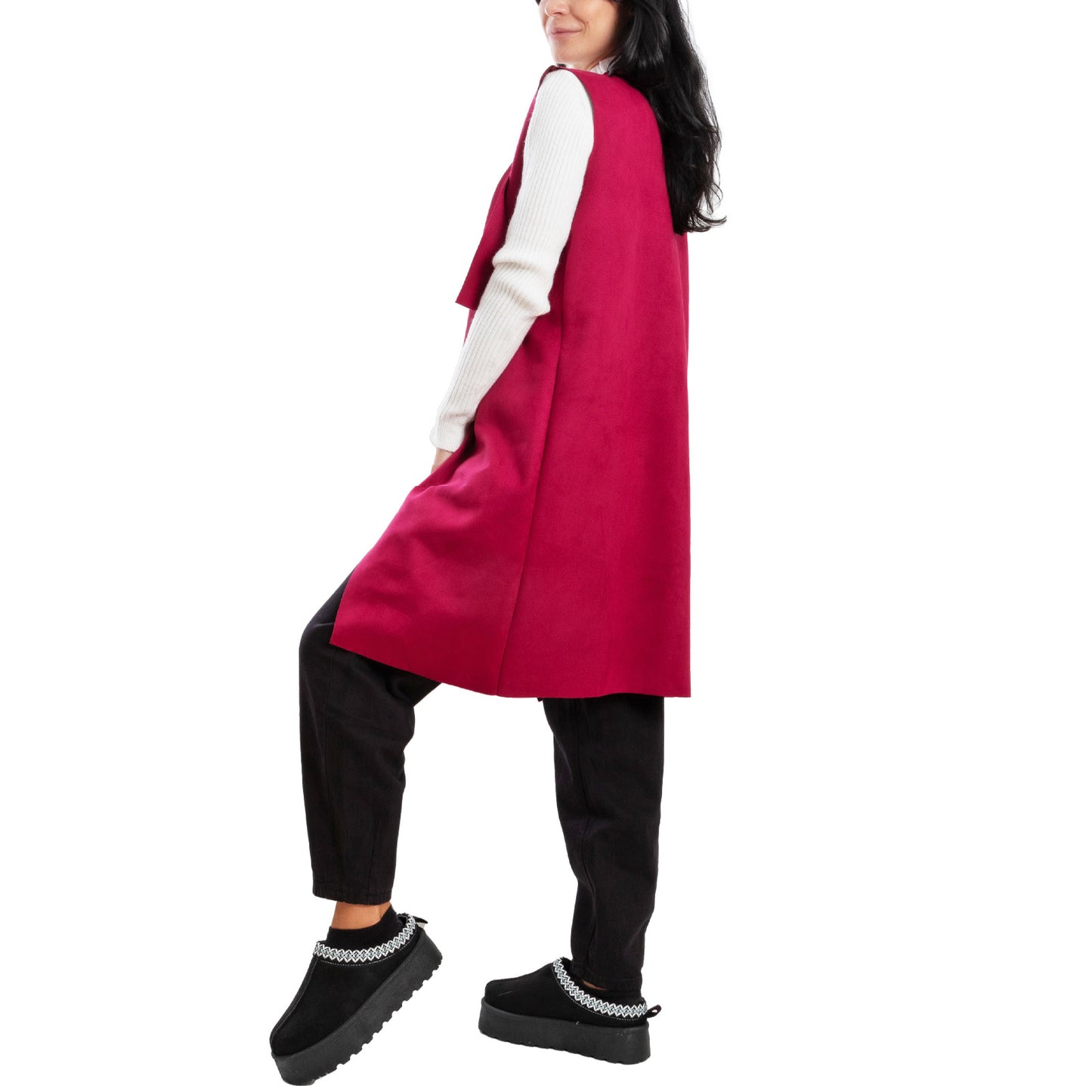 immagine-20-toocool-gilet-lungo-donna-scamosciato-smanicato-vi-3601