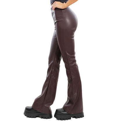 immagine-20-toocool-pantaloni-effetto-pelle-campana-zampa-v3585