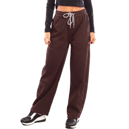 toocool pantaloni tuta donna sportivi casual toocool yv3870 nero s