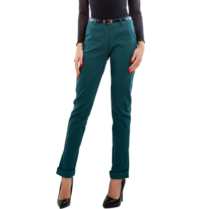 toocool pantaloni donna classici eleganti as 28251
