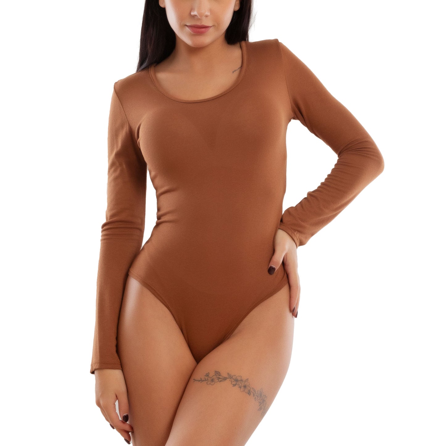 toocool body donna intimo manica lunga elasticizzato sottogiacca basic elegante vb 0733