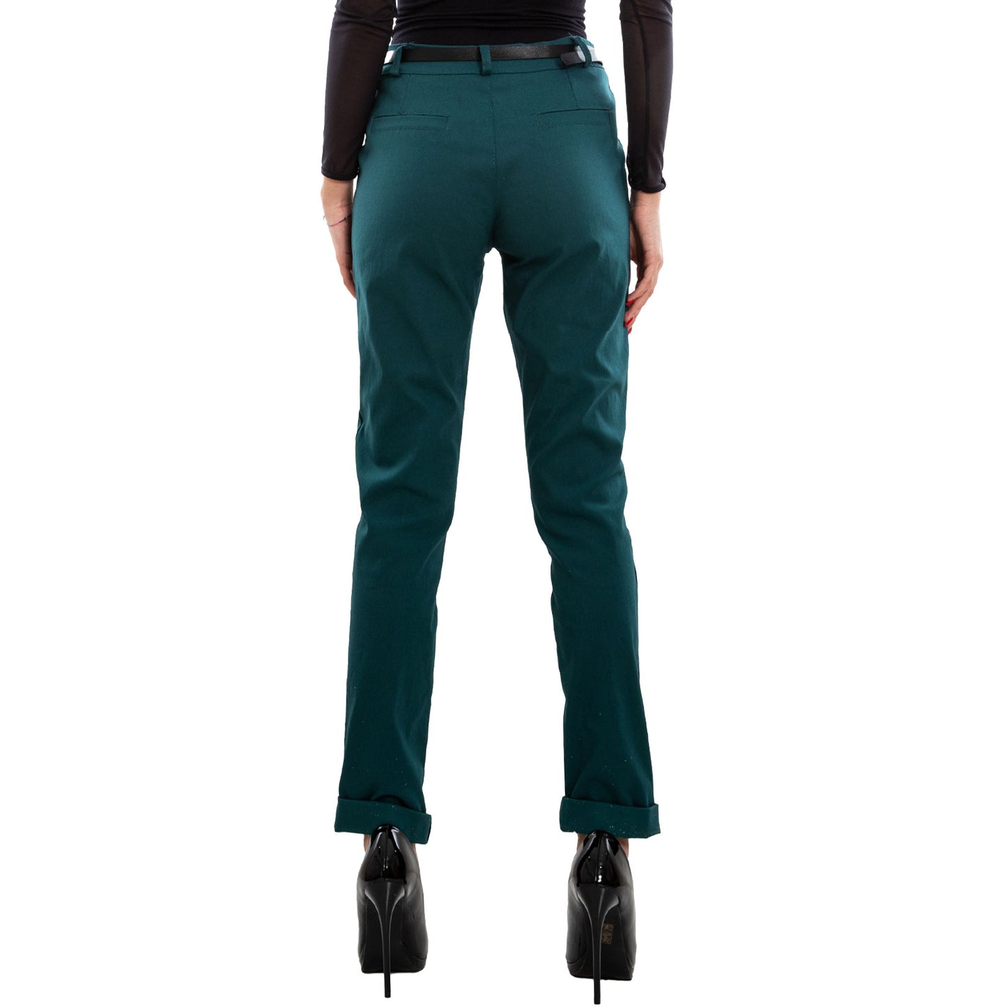 toocool pantaloni donna classici eleganti as 28251
