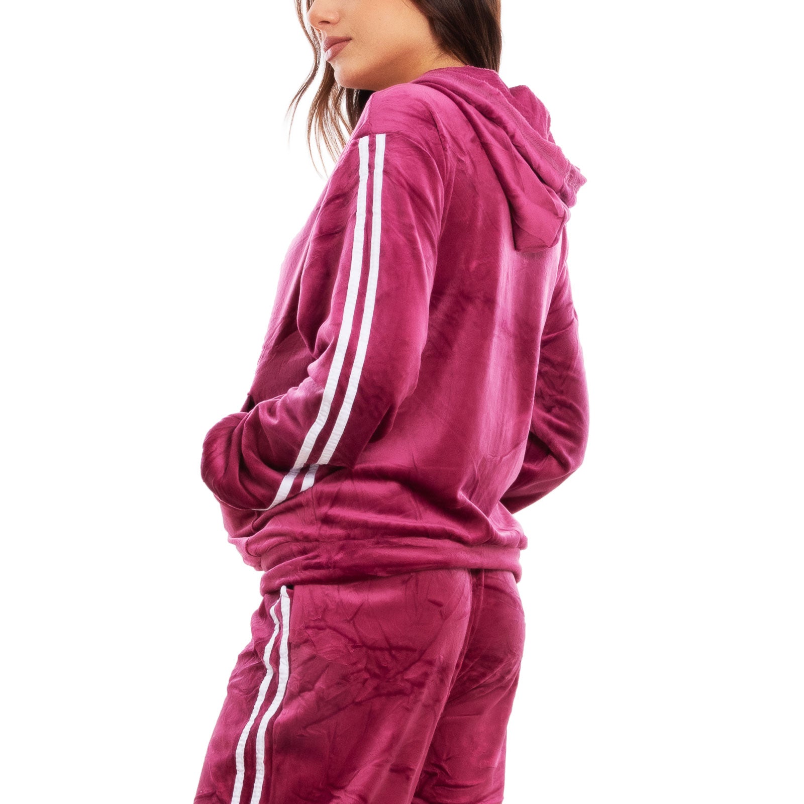 immagine-22-toocool-tuta-sportiva-donna-velour-velluto-ciniglia-cappuccio-be-8502