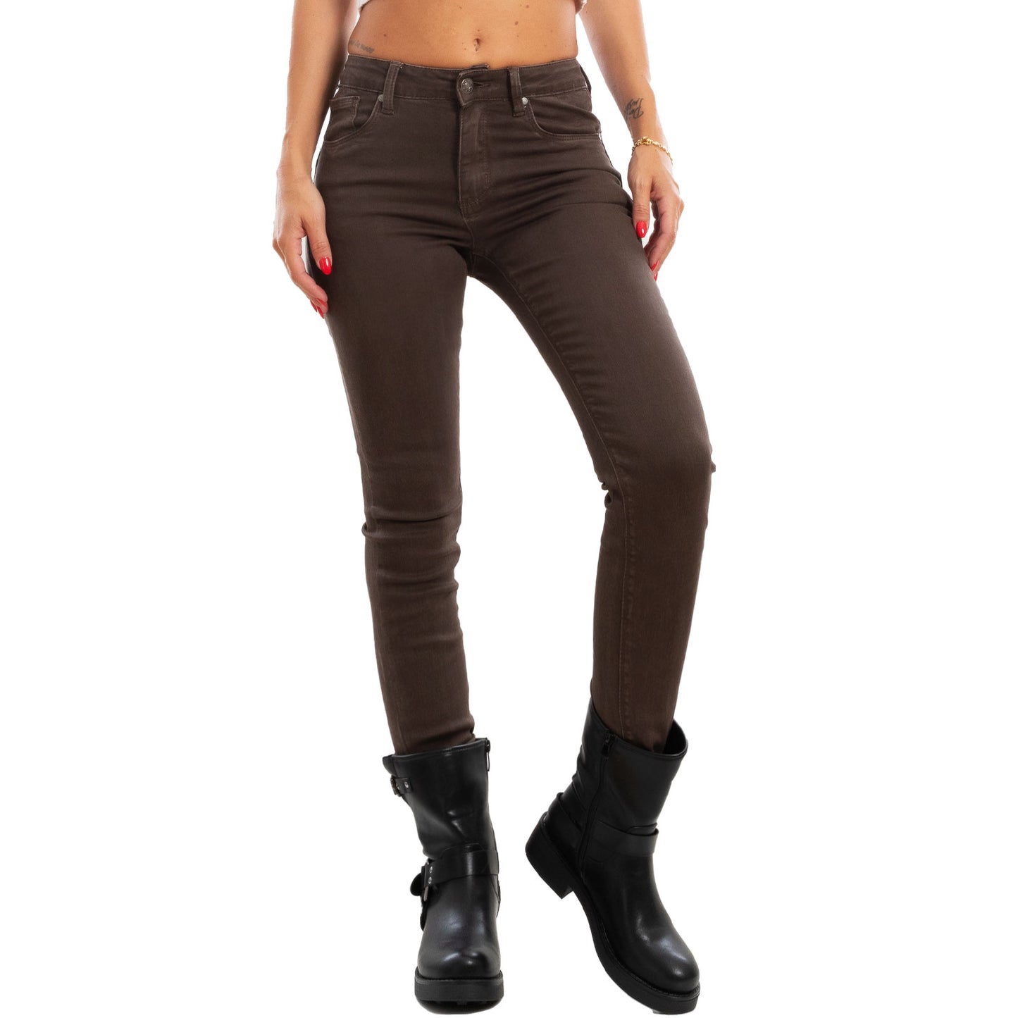 toocool jeans donna pantaloni push up aderenti skinny fx1217