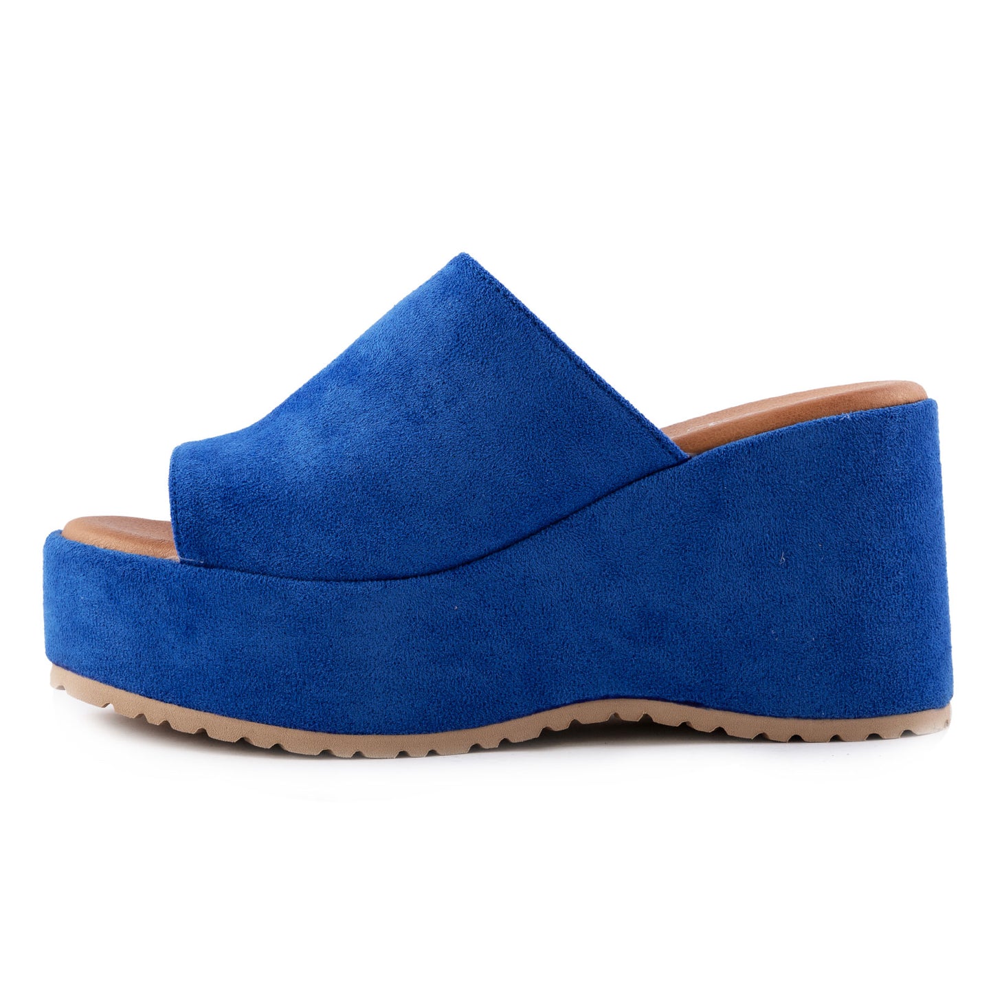 toocool sabot donna sandali scamosciati zeppa flatform hd055 181