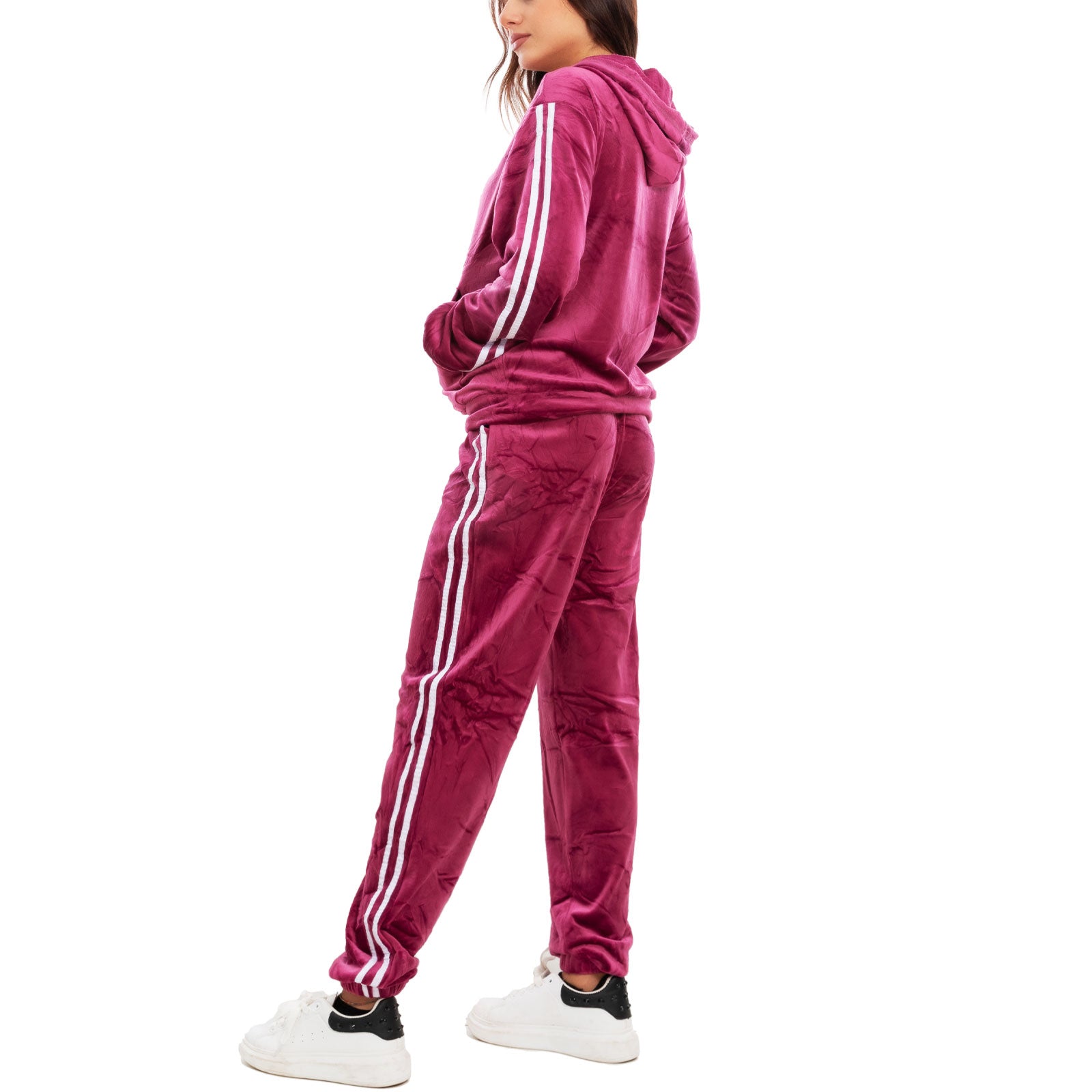 Tuta Ciniglia Tuta In Velluto Tuta Viola In Ciniglia