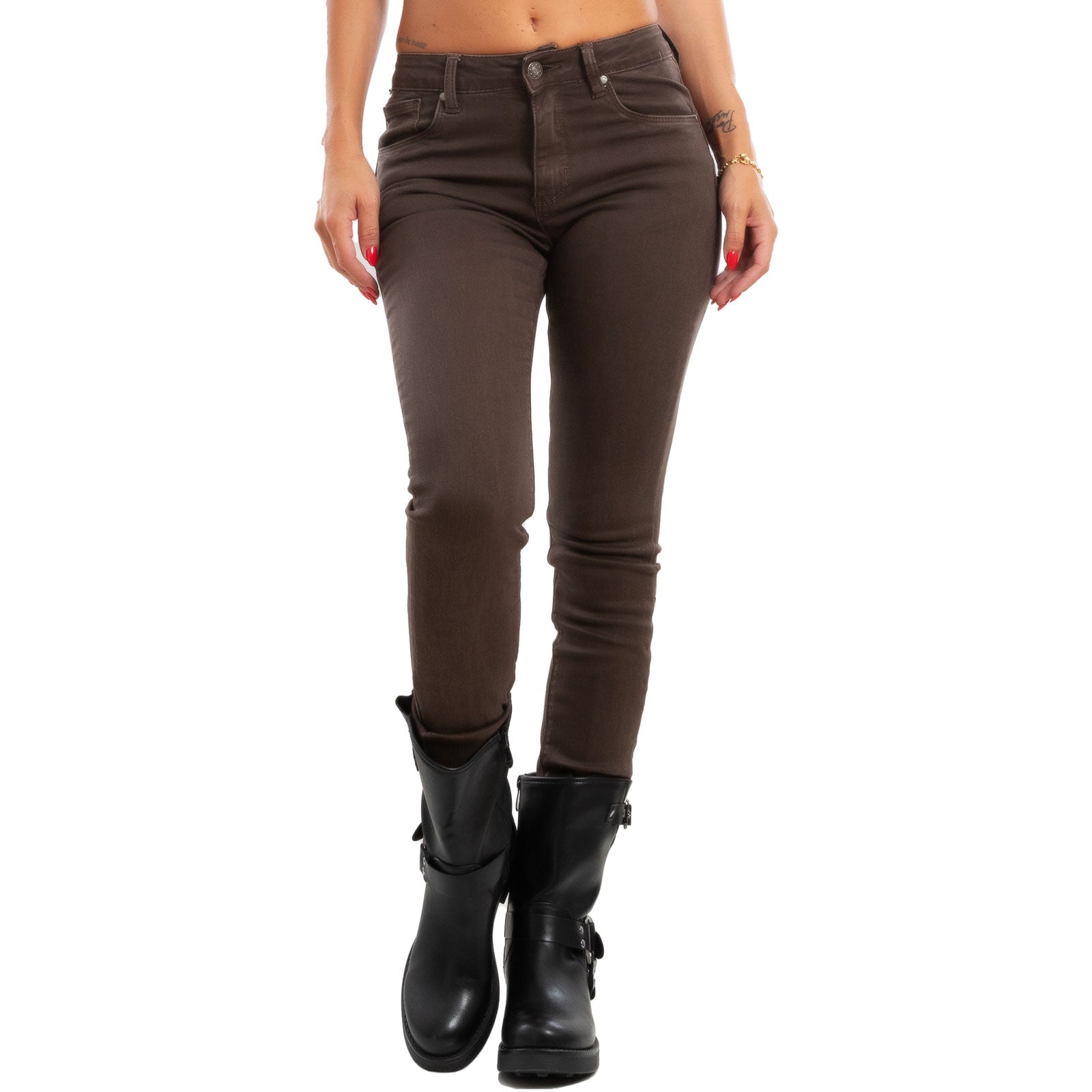 toocool jeans donna pantaloni push up aderenti skinny fx1217