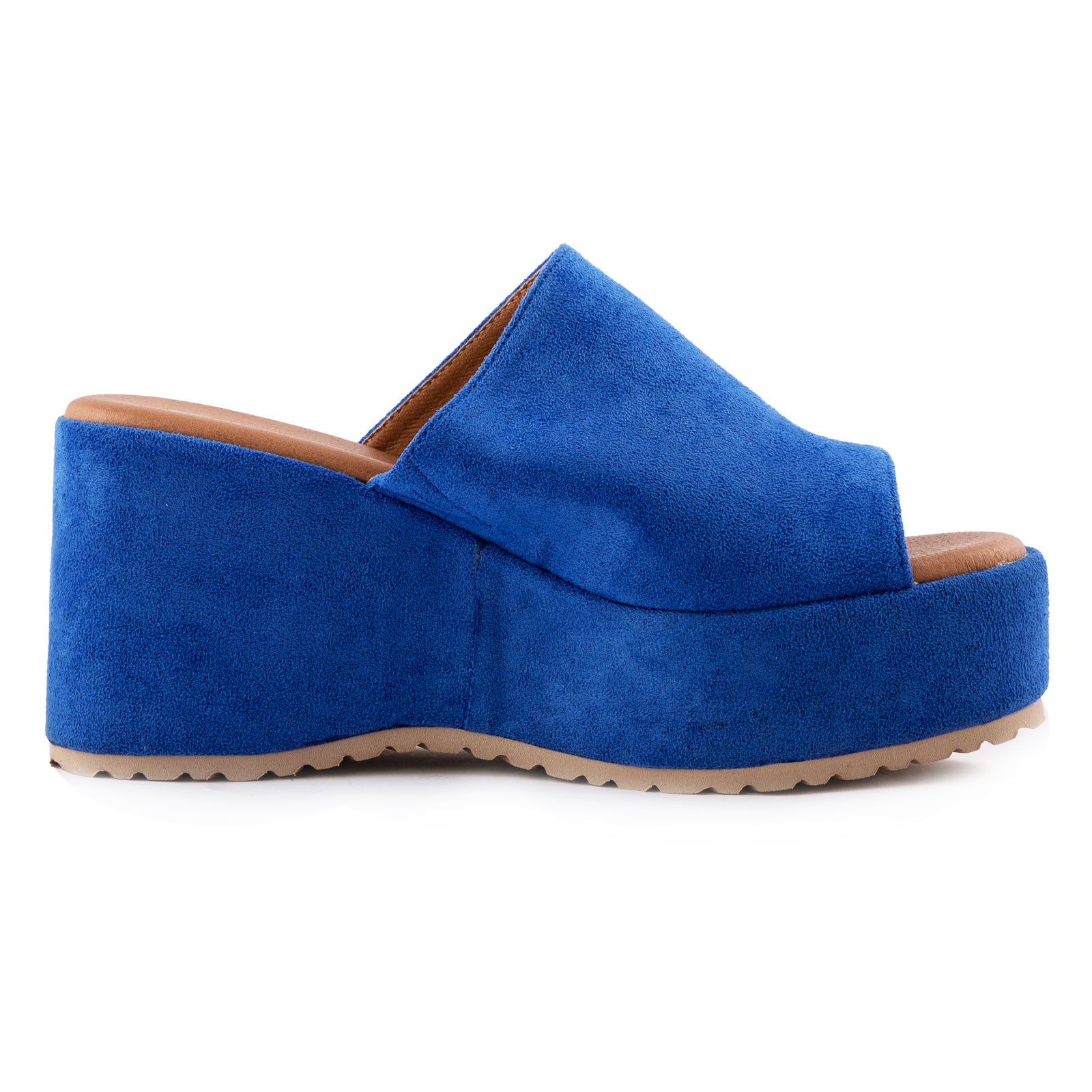 toocool sabot donna sandali scamosciati zeppa flatform hd055 181
