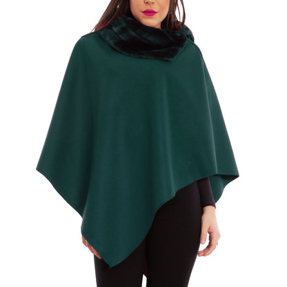 toocool mantella donna poncho panno vb 2991