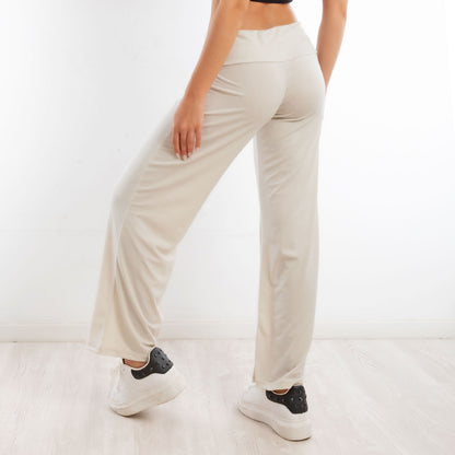 toocool pantaloni donna sportivi vita alta yoga palestra morbidi elasticizzati toocool vi 5396 nero s