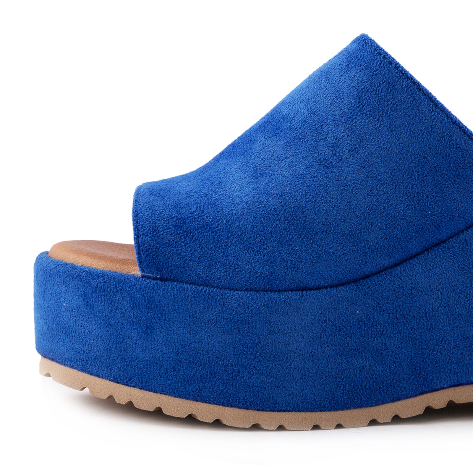 toocool sabot donna sandali scamosciati zeppa flatform hd055 181