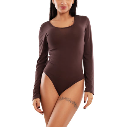 toocool body donna intimo manica lunga elasticizzato sottogiacca basic elegante vb 0733