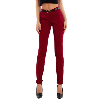toocool pantaloni donna classici eleganti as 28251