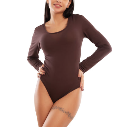 toocool body donna intimo manica lunga elasticizzato sottogiacca basic elegante vb 0733