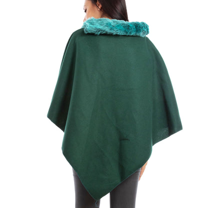toocool mantella donna poncho panno vb 2991