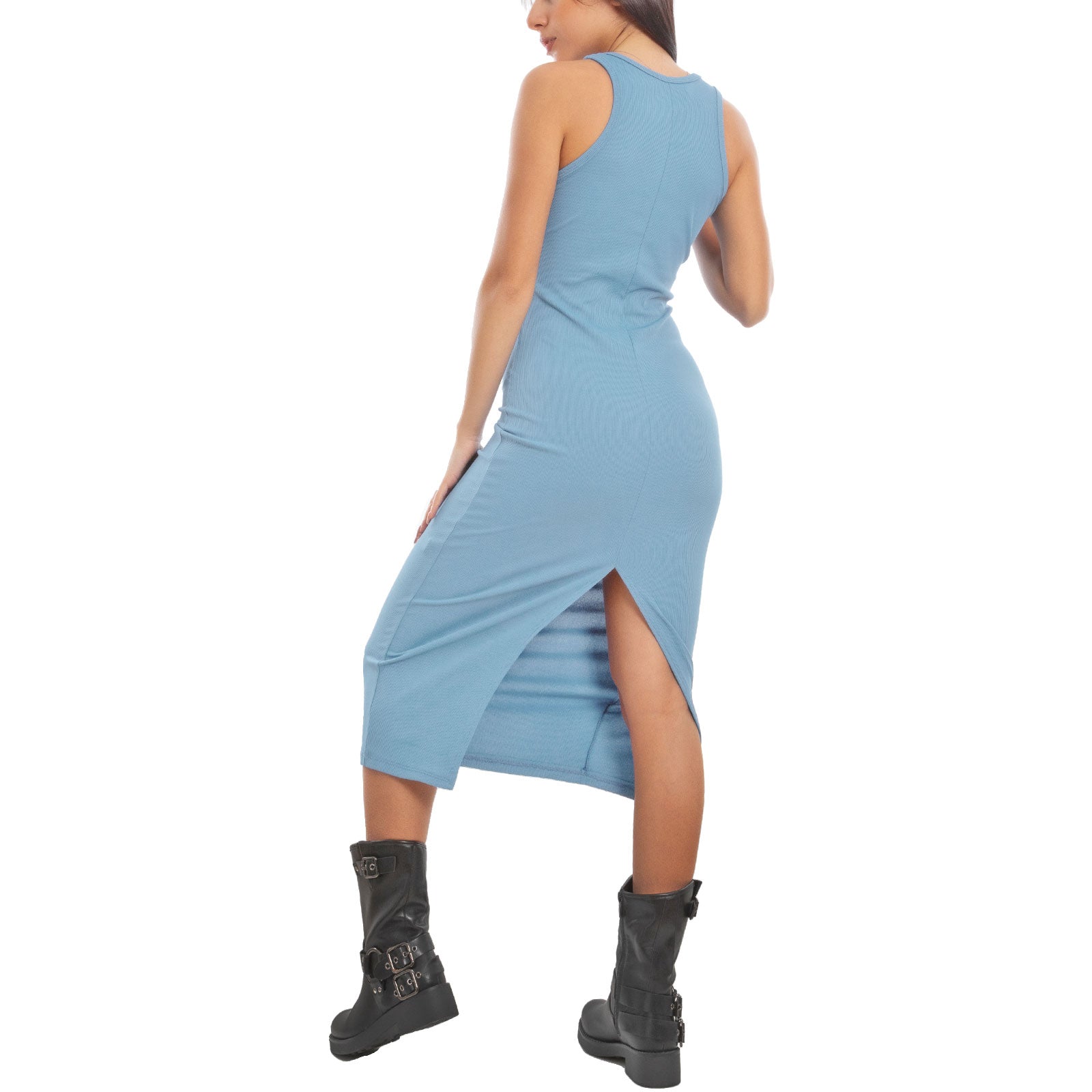 immagine-3-toocool-abito-midi-a-canotta-costine-vogatore-vi-3440